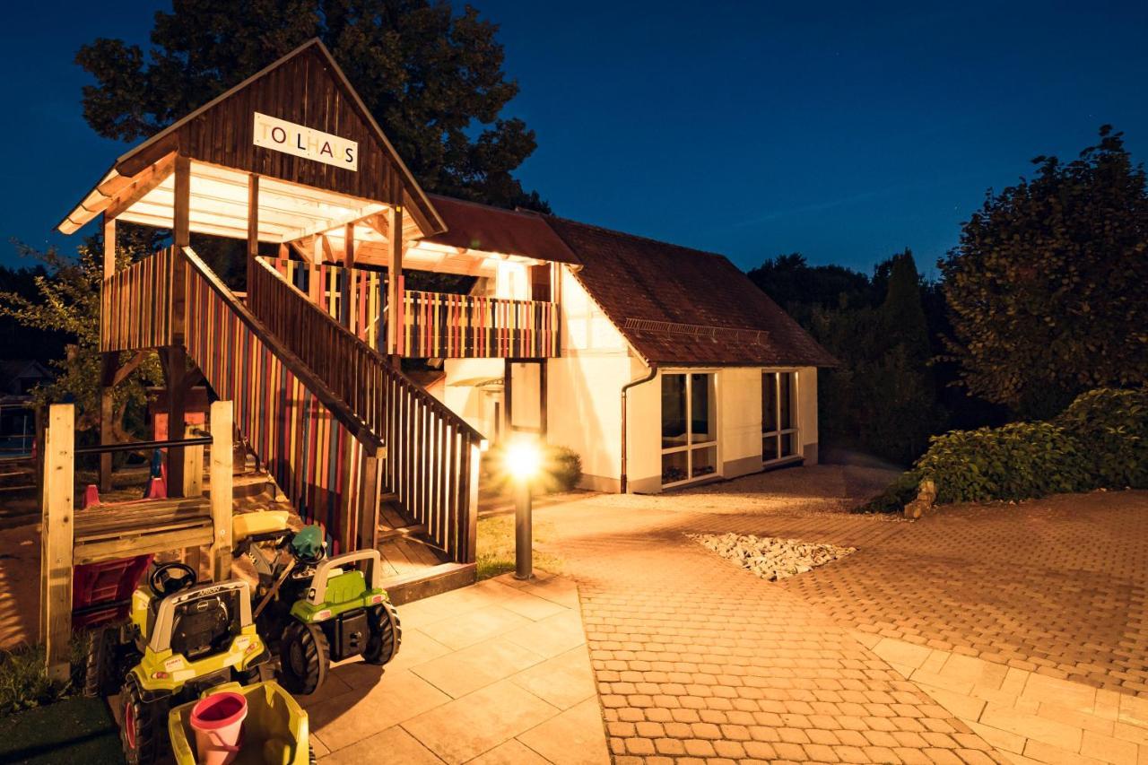 Familienhotel Friedrichshof Obertrubach Ngoại thất bức ảnh